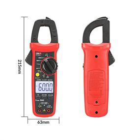 img 1 attached to ⚡️ UNI-T UT204+ Digital 600A AC/DC Clamp Meter Multimeter with True RMS, Non-Contact Voltage Detection and Electrician Current Measurement - Anti-Burn, Anti-Misread