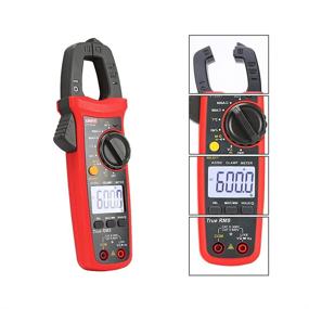 img 3 attached to ⚡️ UNI-T UT204+ Digital 600A AC/DC Clamp Meter Multimeter with True RMS, Non-Contact Voltage Detection and Electrician Current Measurement - Anti-Burn, Anti-Misread