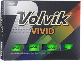 img 2 attached to 🏌️ Volvik Vivid Golf Balls, Previous Generation (1 Dozen)