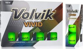 img 1 attached to 🏌️ Volvik Vivid Golf Balls, Previous Generation (1 Dozen)