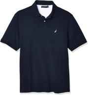 nautica classic short sleeve cotton logo