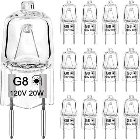 img 4 attached to 💡 Dimmable Halogen Bi Pin: Shorter Length with 2700K-3000K Warm White Light