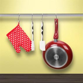 img 3 attached to 🔗 Prudance Medium Shaped Stainless Hanging: Versatile and Stylish Storage Solution!