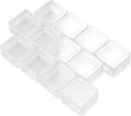 🗂️ se 12 stackable square plastic containers - 8741bb: space-saving storage solution logo