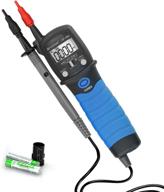 🔋 holdpeak hp-38d voltage tester: pen type digital multimeter with 2000 counts, voltmeter, resistance, diode testing, data hold, backlit display, and flashlight logo