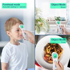 img 1 attached to 🌡️ Accurate Non-Contact Forehead Thermometer for Adults and Babies – Medical Infrared Thermometer with Fever Alarm for Indoor and Outdoor Use – Instant Readings for Infants and Children