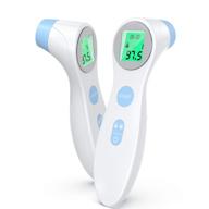 🌡️ accurate non-contact forehead thermometer for adults and babies – medical infrared thermometer with fever alarm for indoor and outdoor use – instant readings for infants and children logo