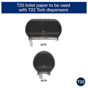 img 2 attached to Tork Jumbo Toilet Paper Roll White T22 Universal 2-Ply - 12 x 750' (TJ0928): High-Quality Bathroom Essential