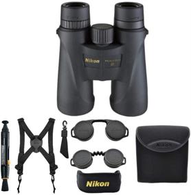 img 4 attached to 🔍 Nikon Monarch 5 10x42 Binoculars (7577): Waterproof/Fogproof, Bundle with Lens Pen, Harness, Case, and Essential Accessories