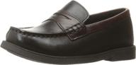 туфли для мальчиков florsheim penny black croquet логотип