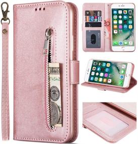 img 4 attached to IPhone 7 Plus Wallet Case For Women Cell Phones & Accessories for Cases, Holsters & Clips