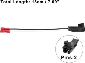 img 3 attached to 🚗 4pcs адаптера для подключения проводов динамика автомобиля 72-4568 для Buick Terraza 2006 от X AUTOHAUX