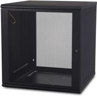efficiently organize and protect your servers with apc netshelter 12u wallmount rack enclosure server cabinet ar112, unassembled black logo