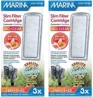 enhanced filtration with marina slim filter zeolite plus ceramic cartridge logo