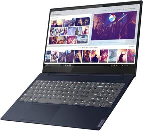 img 3 attached to 💻 2021 Lenovo IdeaPad S340 15.6" FHD Touchscreen Laptop - Ryzen 7, 12GB RAM, 512GB SSD, Backlit Keyboard - Abyss Blue