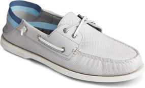 img 1 attached to SPERRY Mens 2 Eye Kick Sneaker Men's Shoes for Loafers & Slip-Ons