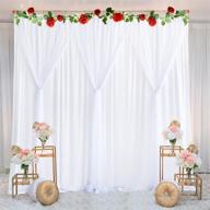 backdrop curtain birthday background curtains logo