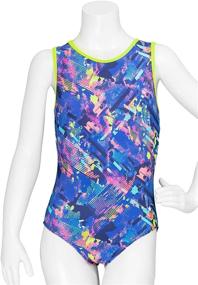 img 3 attached to 🤸 Destira Leotard for Girls: Racerback Style Soft Lycra Athletic Wear - Perfect for Gymnastics!