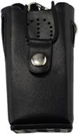 goodqbuy® leather handsfree holster motorola logo