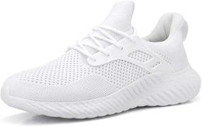 img 4 attached to Lightweight and Comfortable Women's 👟 Footfox Athletic Sneakers - Premium Athletic Shoes