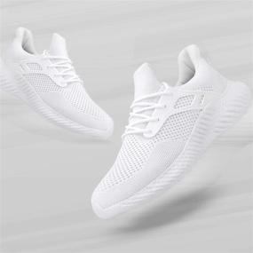 img 3 attached to Lightweight and Comfortable Women's 👟 Footfox Athletic Sneakers - Premium Athletic Shoes