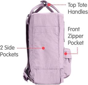 img 1 attached to Fjallraven Classic Backpack Everyday Lavender Backpacks