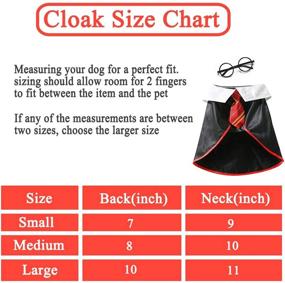 img 3 attached to 🐱 Amusing Impoosy Cat Costume Pet Clothes: Cloak Puppy Shirt Cosplay Cope for Small Dogs and Cats - Fun Outfits