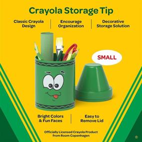 img 2 attached to 🖍️ Crayola Storage Small Tip – Colorful Tip Character Storage Box for All Your Kids' Arts, Crafts, and Toy Storage Needs!