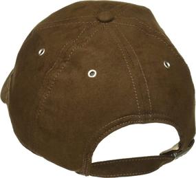 img 2 attached to 👒 Caterpillar Men's Trademark Microsuede Cap: Premium Quality Headwear for Style & Comfort