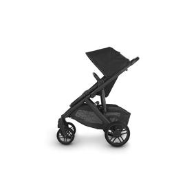 img 2 attached to UPPAbaby VISTA V2 Stroller - JAKE: Stylish and 👶 Versatile Black Edition with Carbon Frame and Luxurious Black Leather Trim