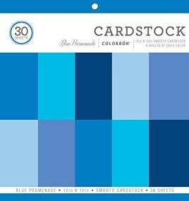 img 3 attached to 📝 ColorBok 73467A Smooth Cardstock Paper Pad, 12x12, Blue Promenade: Premium Quality Crafting Paper for Vibrant Designs