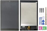 🔧 lcd display and touch screen digitizer full assembly replacement for amazon kindle fire hd 10 7th generation sl056ze 2017, black - yeeling logo