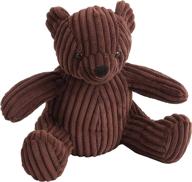 morgan home decorative door stopper: adorable animal styles & durability - measures 11 x 5.5 x 5.5 inches (brown bear) логотип