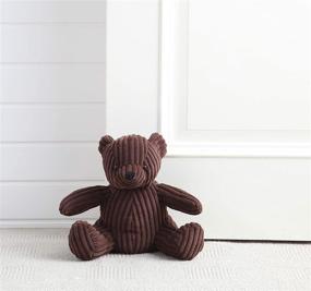 img 2 attached to Morgan Home Decorative Door Stopper: Adorable Animal Styles & Durability - Measures 11 x 5.5 x 5.5 Inches (Brown Bear)