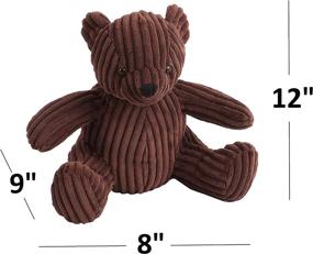 img 1 attached to Morgan Home Decorative Door Stopper: Adorable Animal Styles & Durability - Measures 11 x 5.5 x 5.5 Inches (Brown Bear)