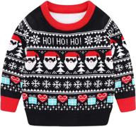 amberetech christmas sweatshirt pullover ho black boys' clothing logo