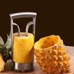 stainless pineapple peeler remover kitchen logo