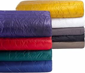 img 1 attached to PUFF Alternative Outdoor Resistant Blanket Bedding