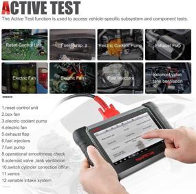 img 2 attached to 🔧 Autel MaxiPRO MP808K OBD2 Diagnostic Scanner: 2021 Newest Upgrade, Active Tests, Key Coding, Bi-Directional Control, OE Diagnostics, Oil Reset & More
