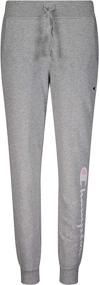 img 4 attached to Heritage Girls' Clothing: Champion French Sweatpants for Active Kids