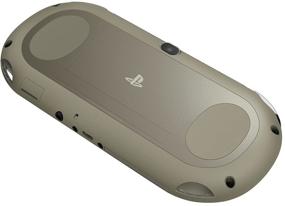 img 1 attached to 🎮 Ultimate Gaming On-the-Go with PlayStation Vita Wi-Fi Khaki/Black (PCH-2000ZA16) - Japan Import!