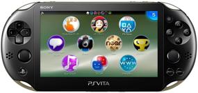 img 3 attached to 🎮 Ultimate Gaming On-the-Go with PlayStation Vita Wi-Fi Khaki/Black (PCH-2000ZA16) - Japan Import!