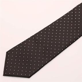 img 2 attached to WITZROYS Classic Jacquard Necktie Wedding Men's Accessories for Ties, Cummerbunds & Pocket Squares