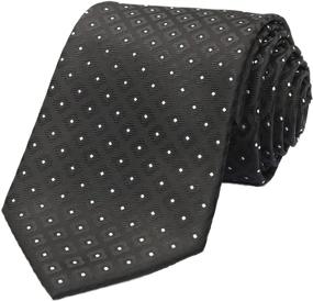 img 4 attached to WITZROYS Classic Jacquard Necktie Wedding Men's Accessories for Ties, Cummerbunds & Pocket Squares