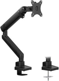 img 3 attached to Enhance Your Workspace with the Mount-It! Premium Single Monitor Arm Mount Stand – VESA 75 100 Compatible