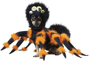 img 1 attached to 🕷️ Pet Spider Pup Dog Costume by California Costumes - Perfect Halloween Pet Costume!