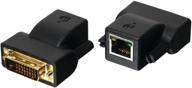 🔌 усовершенствованный dvi-d cat5e/6 mini extender от iogear, модель gve200 логотип