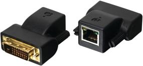 img 4 attached to 🔌 Усовершенствованный DVI-D CAT5e/6 Mini Extender от IOGEAR, модель GVE200