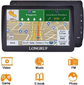 img 3 attached to 7-inch HD Display Car GPS Navigation with Sun Visor - 8GB 256MB Satellite Navigation System, Voice Navigation, Lifetime Map Updates