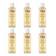 🧴 neutrogena t/sal therapeutic scalp shampoo for scalp build-up control with 3% salicylic acid - dandruff, psoriasis & seborrheic dermatitis relief, 4.5 fl. oz (pack of 6) logo